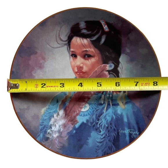 Hamilton Collection 1993 Daughters of the Sun Plate Sun Dancer by Karen Thayer - Picture 7 of 7